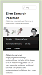 Mobile Screenshot of ellenesmarch.dk