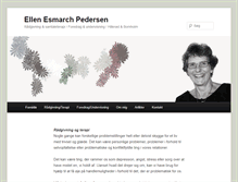 Tablet Screenshot of ellenesmarch.dk